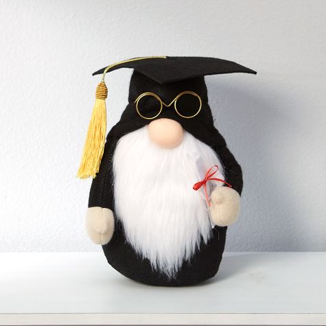 Graduation Gnomes, Banners or Tassel Frame - Boy Gnome