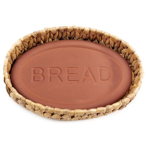 12" Bread Warmer and Basket Set