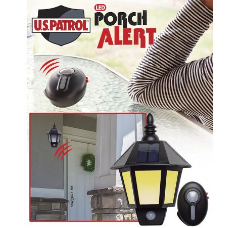 US Patrol® Motion Sensor Porch Alert