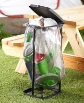 Portable Expandable Trash Bag Holder