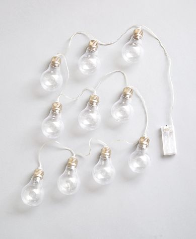Iridescent LED Bulb String Lights