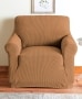Maddox Stretch Slipcovers - Mocha Chair