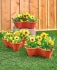 Stacked Planters or Base with Wheels