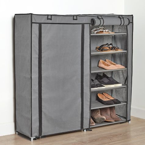 Covered Shoe Cabinets
