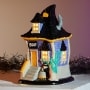 Lighted Ceramic Haunted Houses