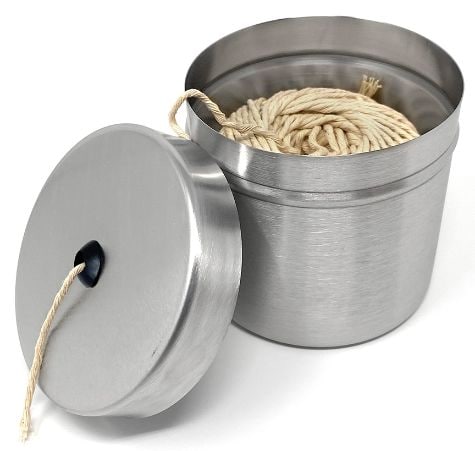 Stainless Steel Holder with Twine or Twine Refill