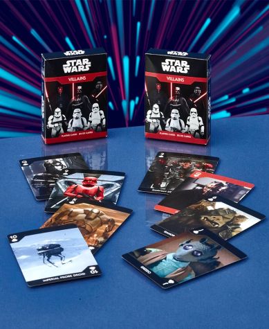 Sets of 2 Star Wars Playing Cards - Villains