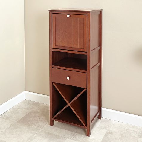 Storage Cabinet with Drop-Down Door