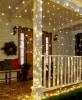 10-Ft. LED Icicle Curtain Lights