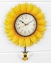 Flower Pendulum Wall Clocks - Sunflower