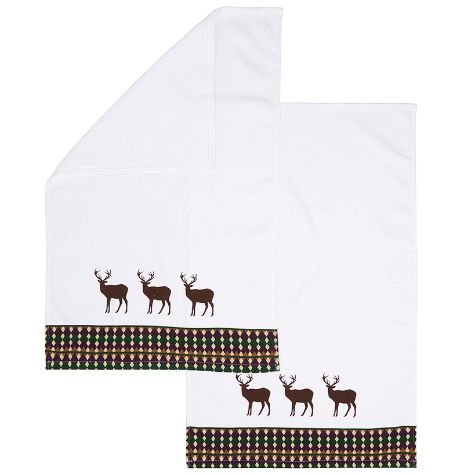 Wild Beauty Lodge Bath Collection - Set of 2 Hand Towels