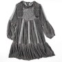 Vintage Wash Lace Trim Swing Dresses