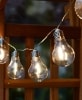 10-Pc. Solar Edison String Lights - Pear