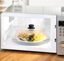 Tempered Glass Microwave Cover