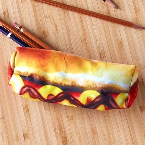 Pizza or Hot Dog Pencil Cases