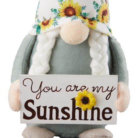 Sunflowers or Daisies Decorative Gnomes - You Are My Sunshine