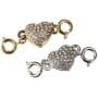 Sets of Magnetic Clasps - Set of 2 Hearts