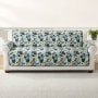 Blue & Yellow Floral Furniture Covers - Floral Sofa Cover