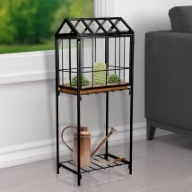 Glass Terrarium Planter with Stand
