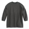 Sweatshirt Tunics with Lace Sleeves - Gray M