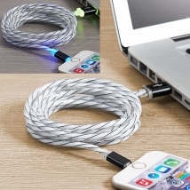 6-Ft. LED Light-Up USB Charging Cables