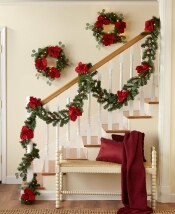 Lighted Wreath or Garland with Remote Control