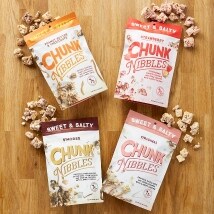Chunk Nibbles Resealable Snack Pouch