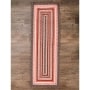 Country Braided Rug Collection - Multi 20" x 60" Runner