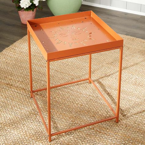 Outdoor Cutout Top Accent Tables