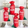 Holiday Wine Bottle Gift Bags