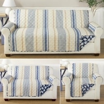 Reversible Seashell Furniture Covers