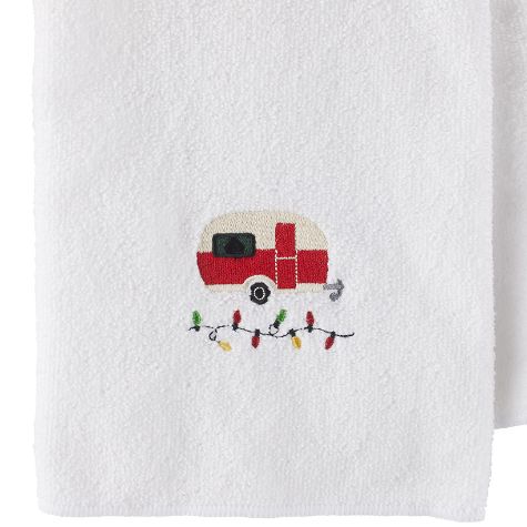 Christmas Camper Bath Collection - Set of 2 Hand Towels