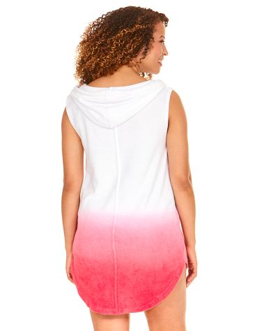 Ombre Hooded Cover-Ups