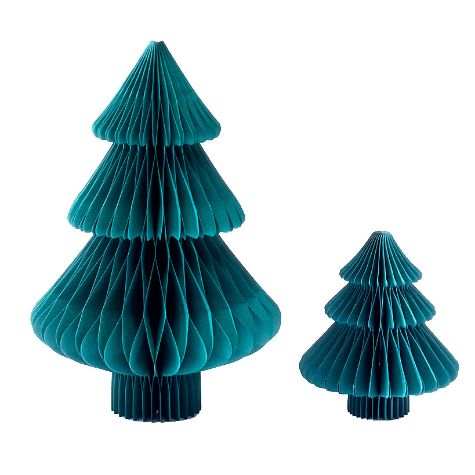 Winter or Holiday Themed Paper Trees