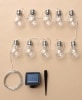 10-Pc. Solar Edison String Lights - Pear