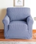 Maddox Stretch Slipcovers - Gray Chair