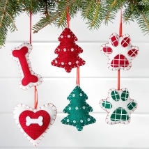 Set of 2 Pet Ornaments