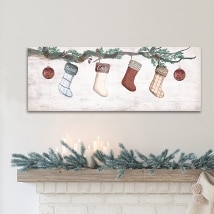 Personalized Stockings Wall Hanging