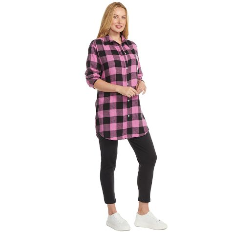 Flannel Tunic and Knit Legging Sets