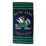 NCAA 30" x 60" Striped Beach Towels - Notre Dame
