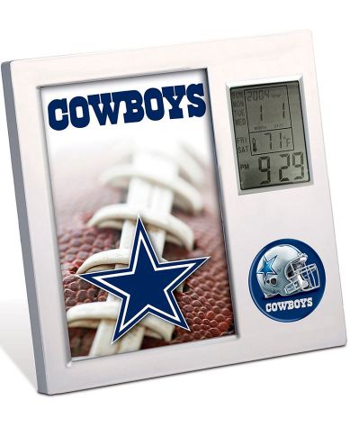 NFL Digital Desk Clocks - Cowboys