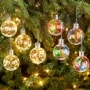 Sets of 4 Fairy Light Ornaments