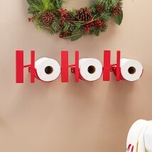Ho Ho Ho Toilet Paper Holder