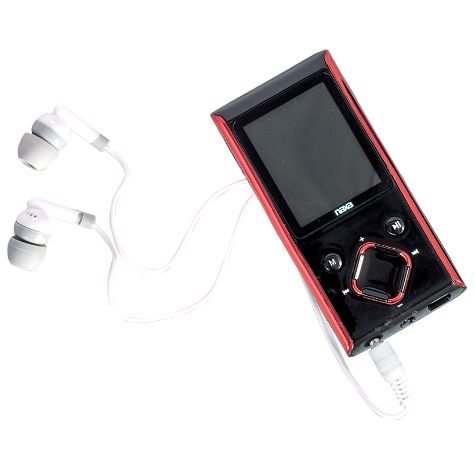 Naxa 1.8" Portable Media Players - Red