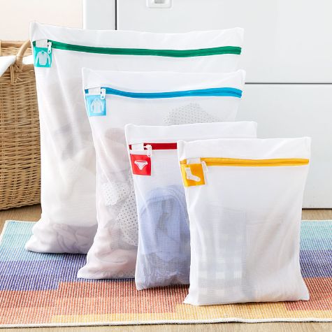 Set of 4 Mesh Laundry Bags