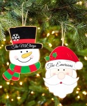 Personalized Jumbo Christmas Ornaments