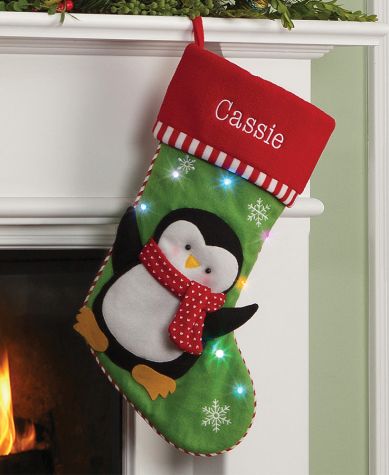 Personalized LED Character Stockings