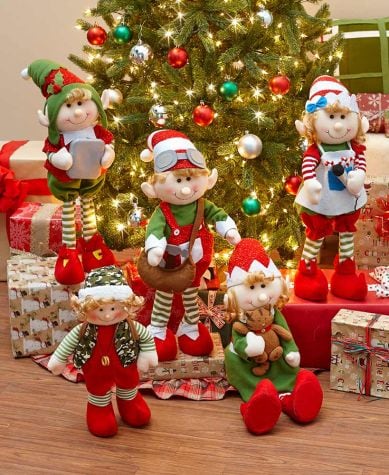 Decorative Holiday Elves