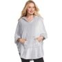 Frosted Plush Ponchos