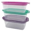Set of 3 Food Storage Containers with Lids